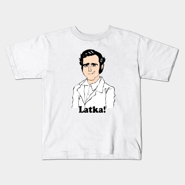 ANDY KAUFMAN FAN ART!! Kids T-Shirt by cartoonistguy